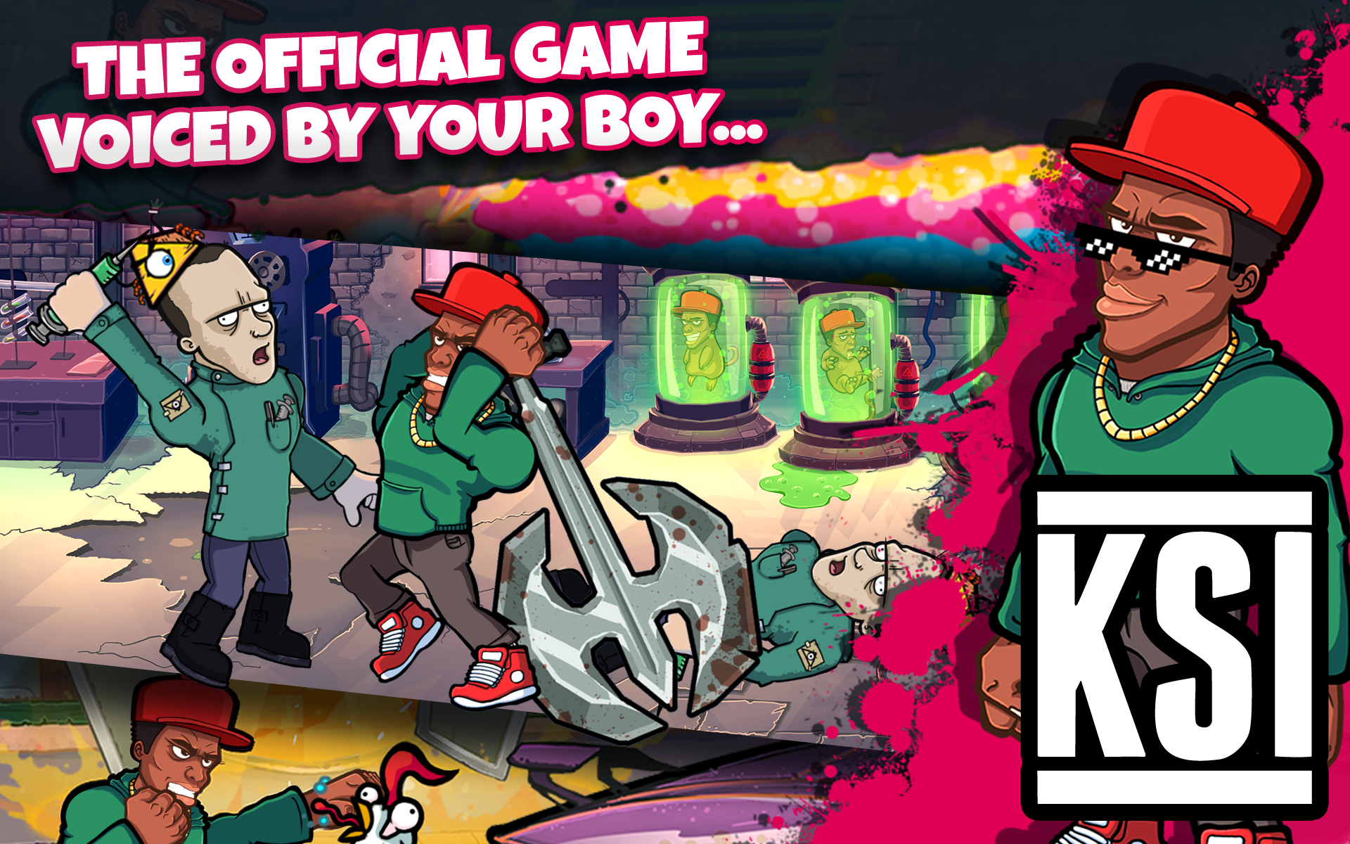 KSI Unleashed Game Screenshot
