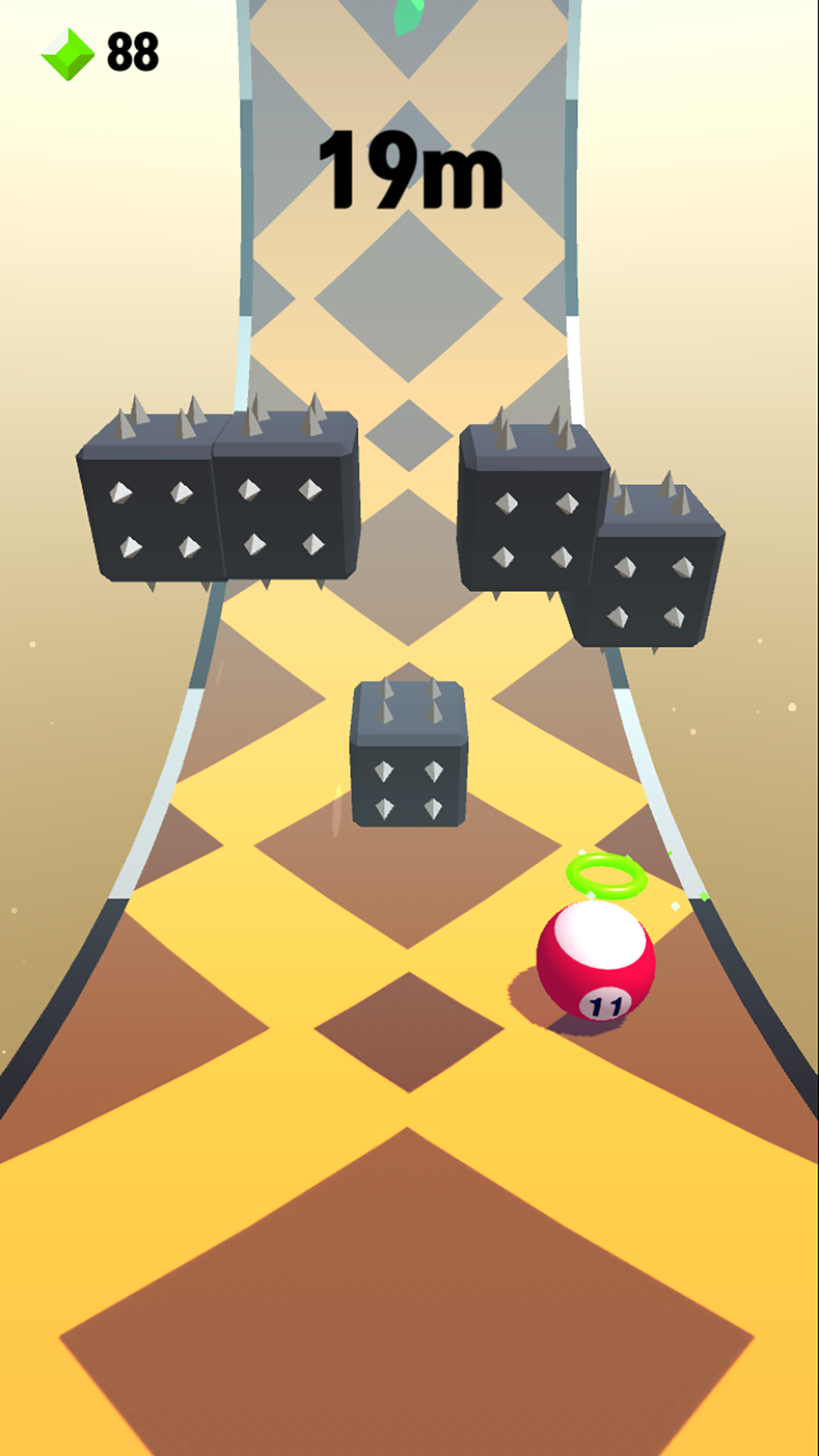 롤링 로드 게임 스크린샷