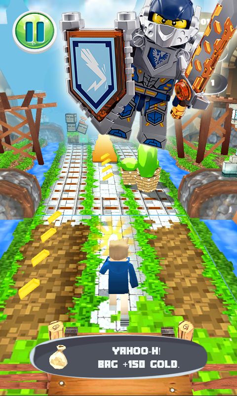 Subway Lego Knights: Free Arcade Subway Game ภาพหน้าจอเกม