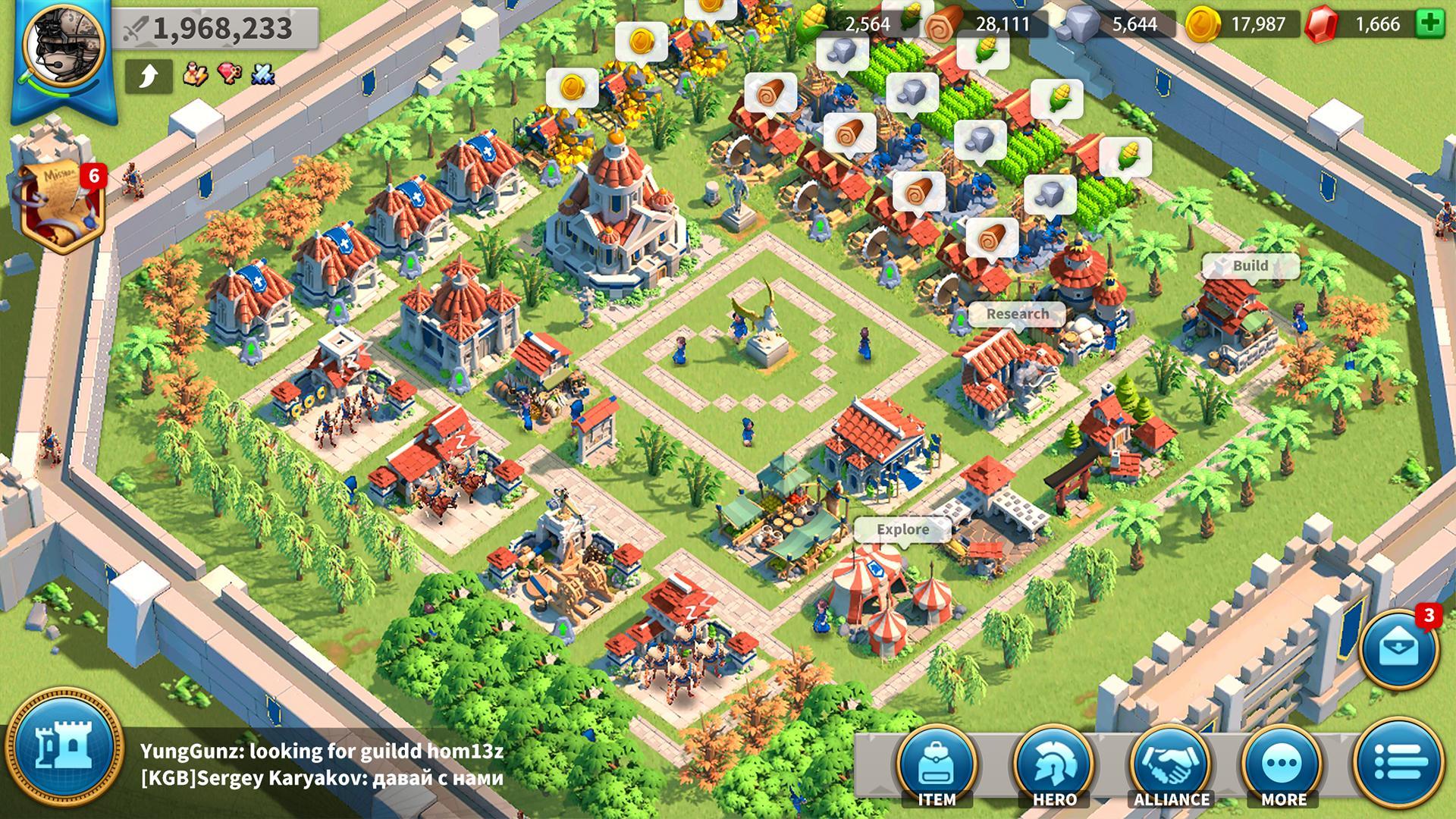 Rise of Kingdoms Game Screenshot