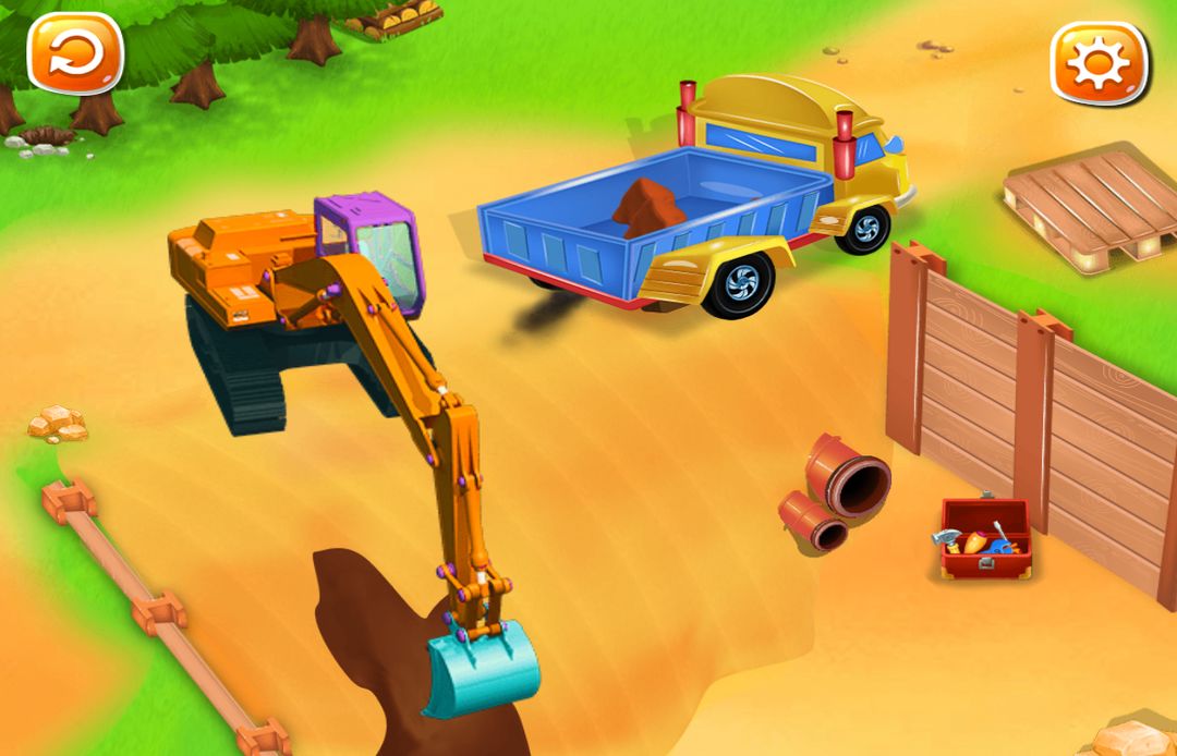 Construction City For Kids ภาพหน้าจอเกม