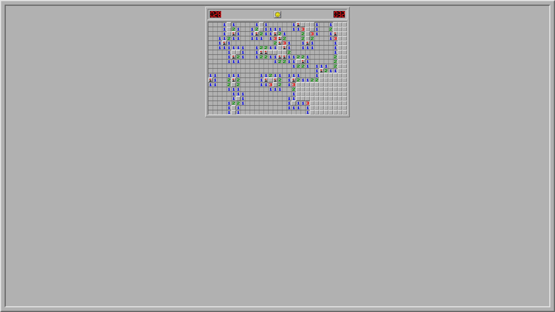 Скриншот игры Minesweeper Extended