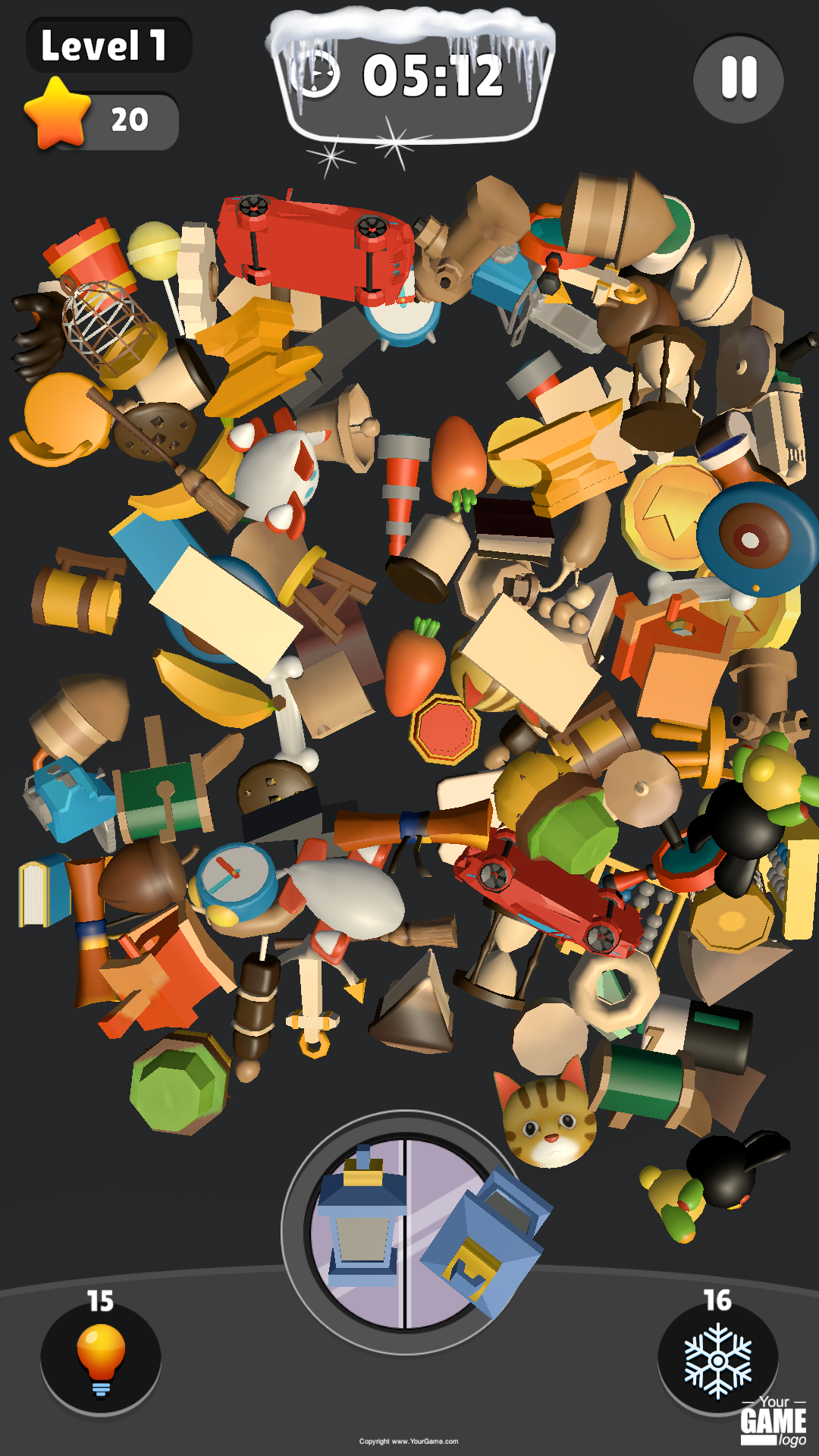 Match The Thingy Game Screenshot