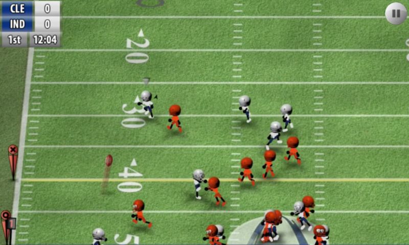 Screenshot of Stickman Football - The Bowl