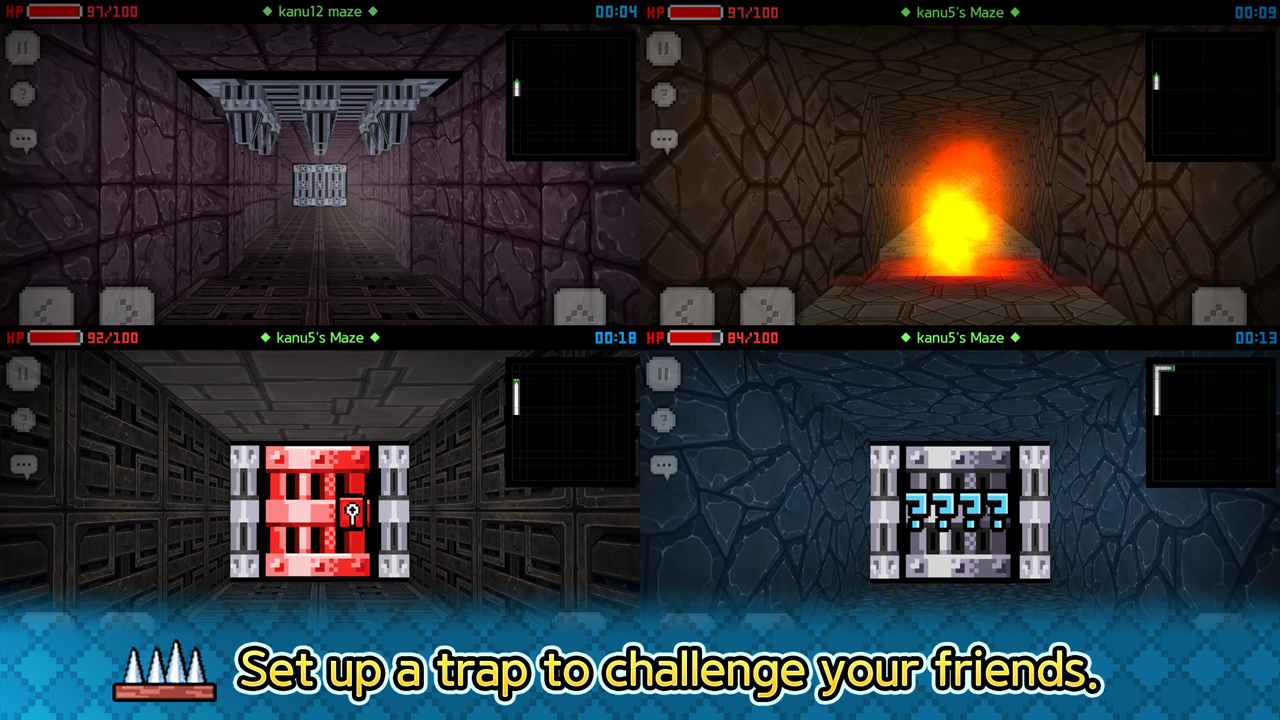 미로 메이커: 내가 만든 너무나 어려운 미로 게임 스크린샷