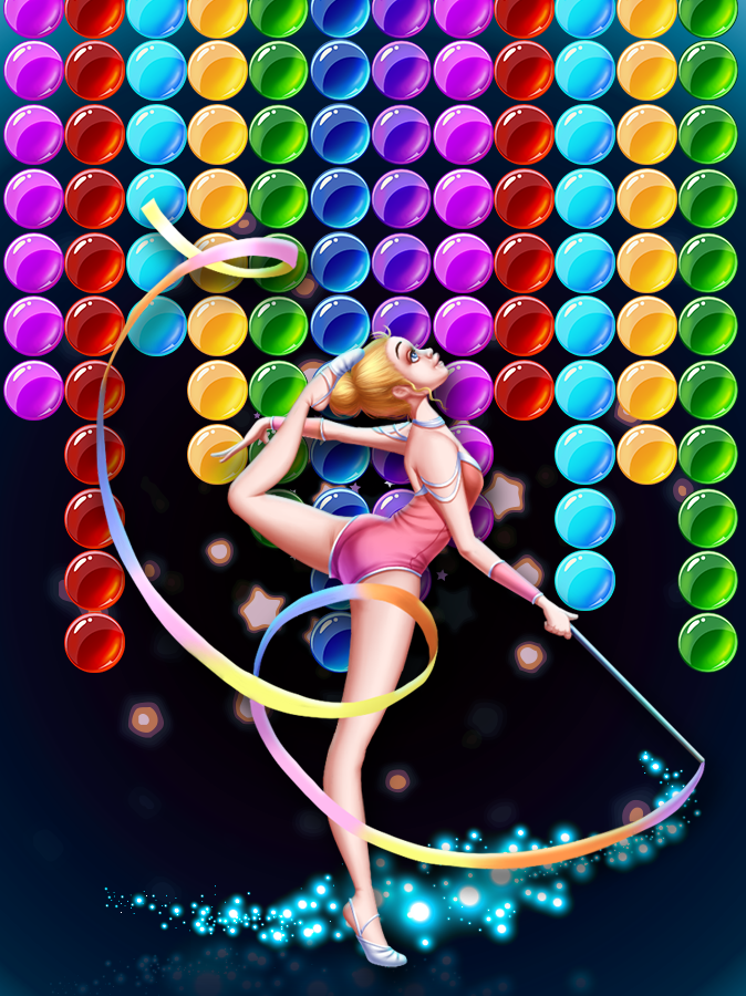 Screenshot of Gymnastics Star Bubble