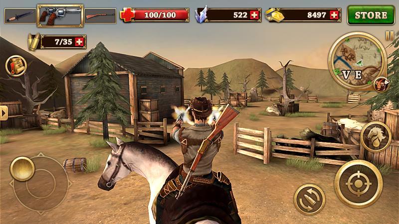 West Gunfighter Game Screenshot