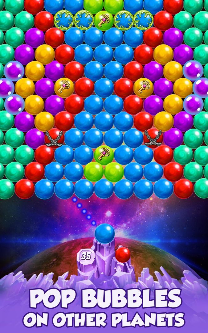 Bubble Comet screenshot game