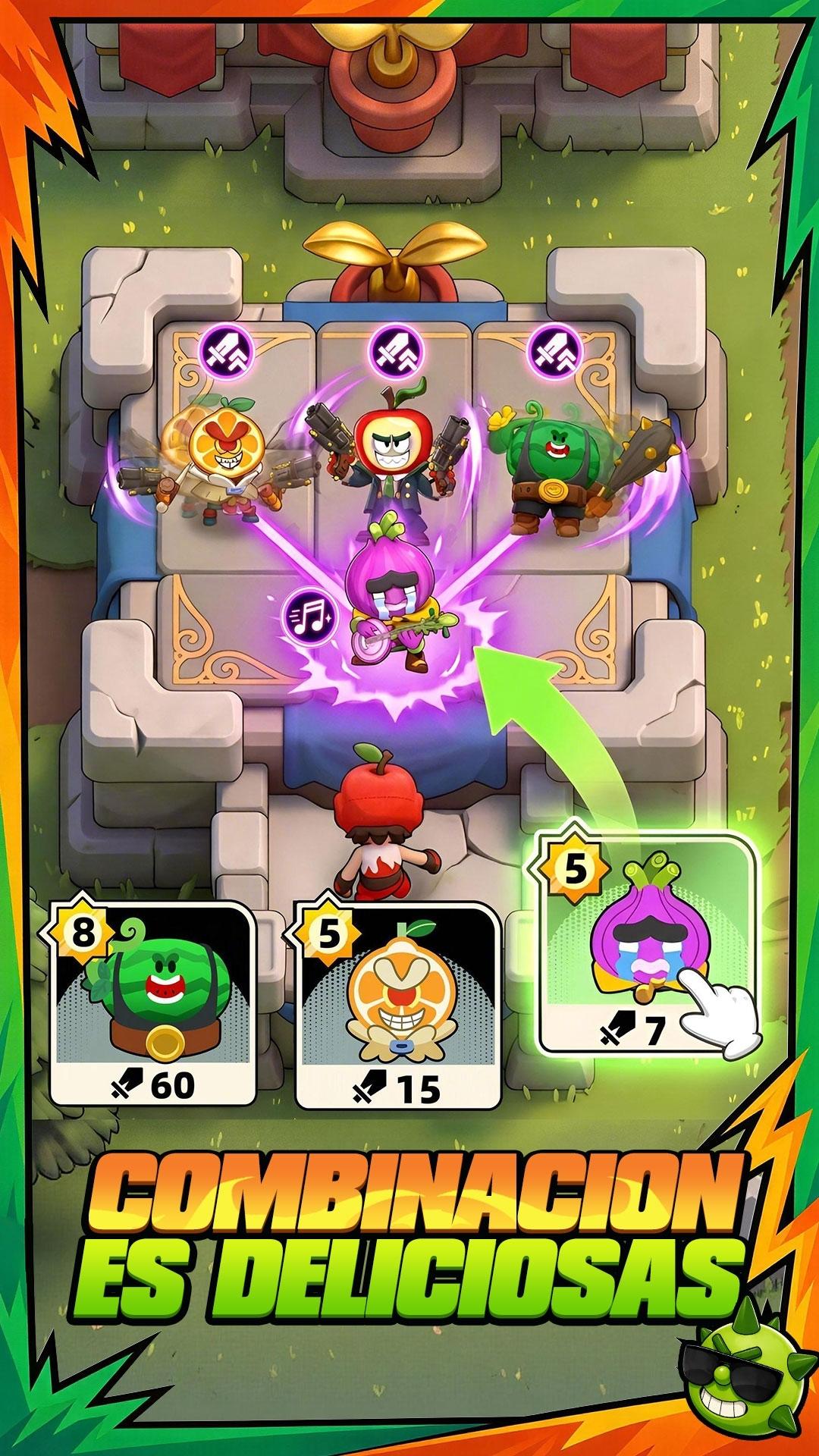 Captura de Pantalla del Juego Plants on Fire: Attack&Defend
