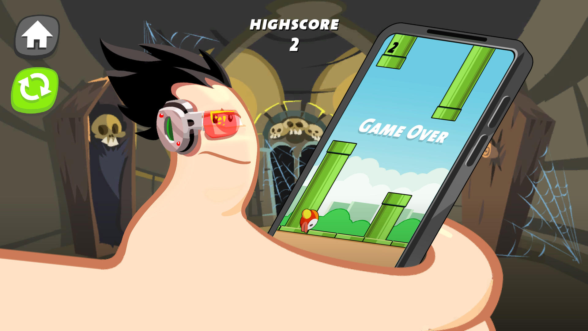 Thumb Fighter screenshot game