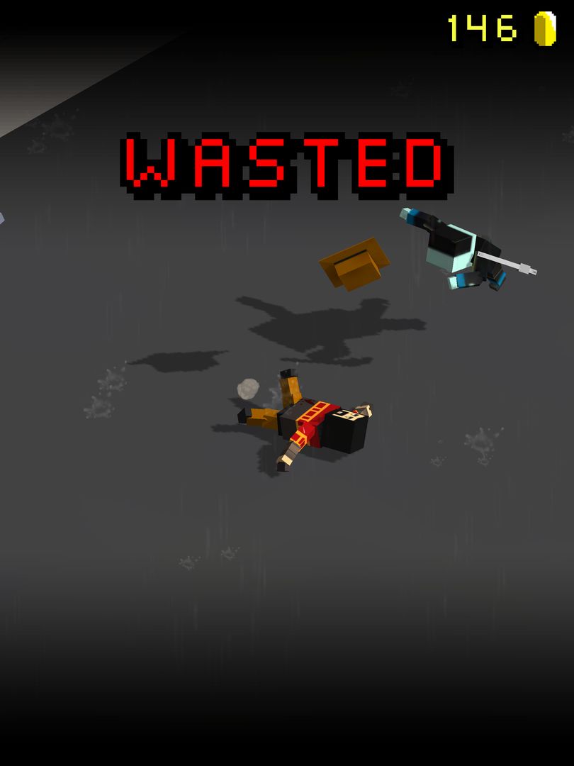Screenshot of Blocky Zombies - Run Survival