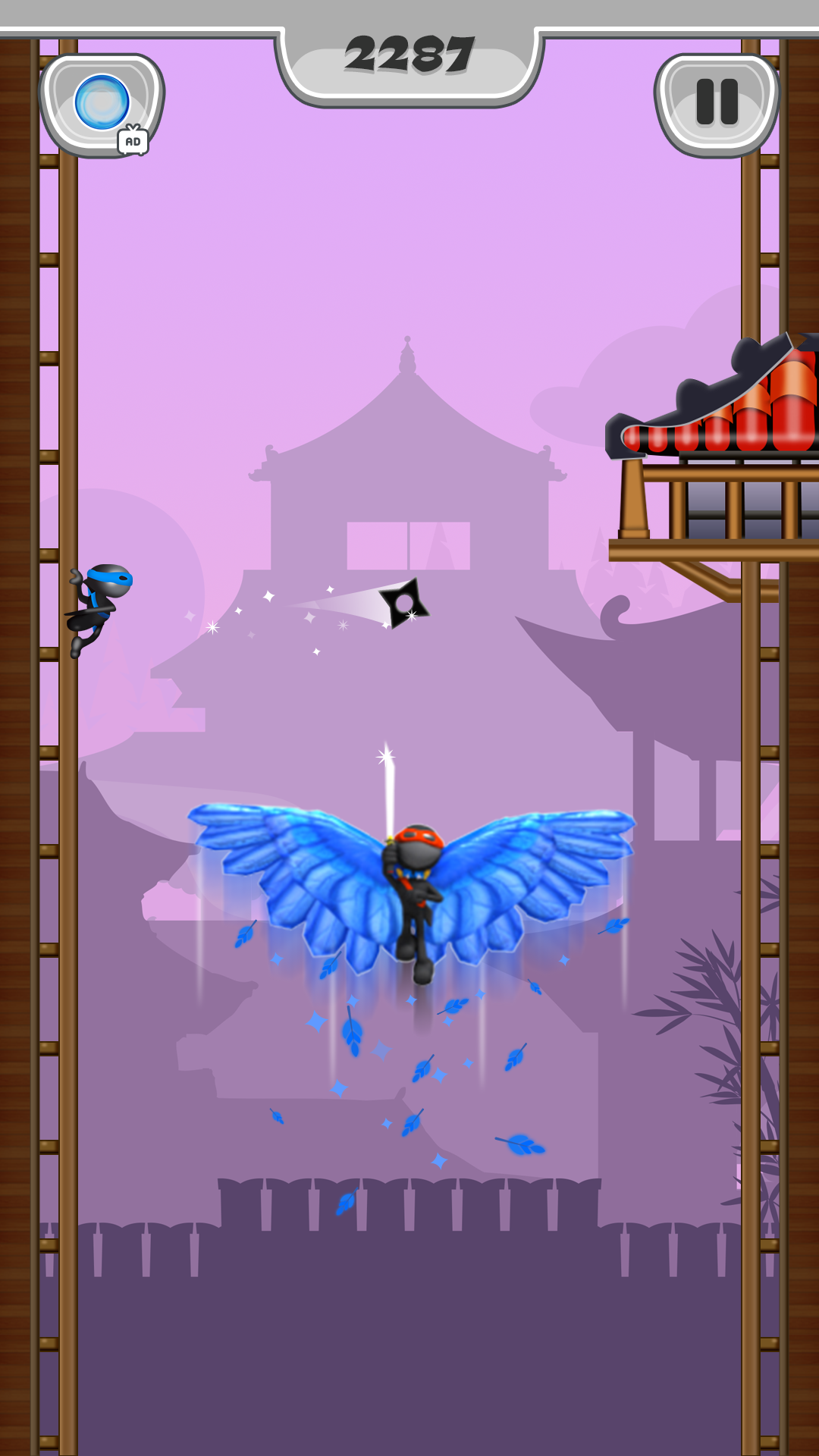 Screenshot 3 of NinJump - Deluxe Run 