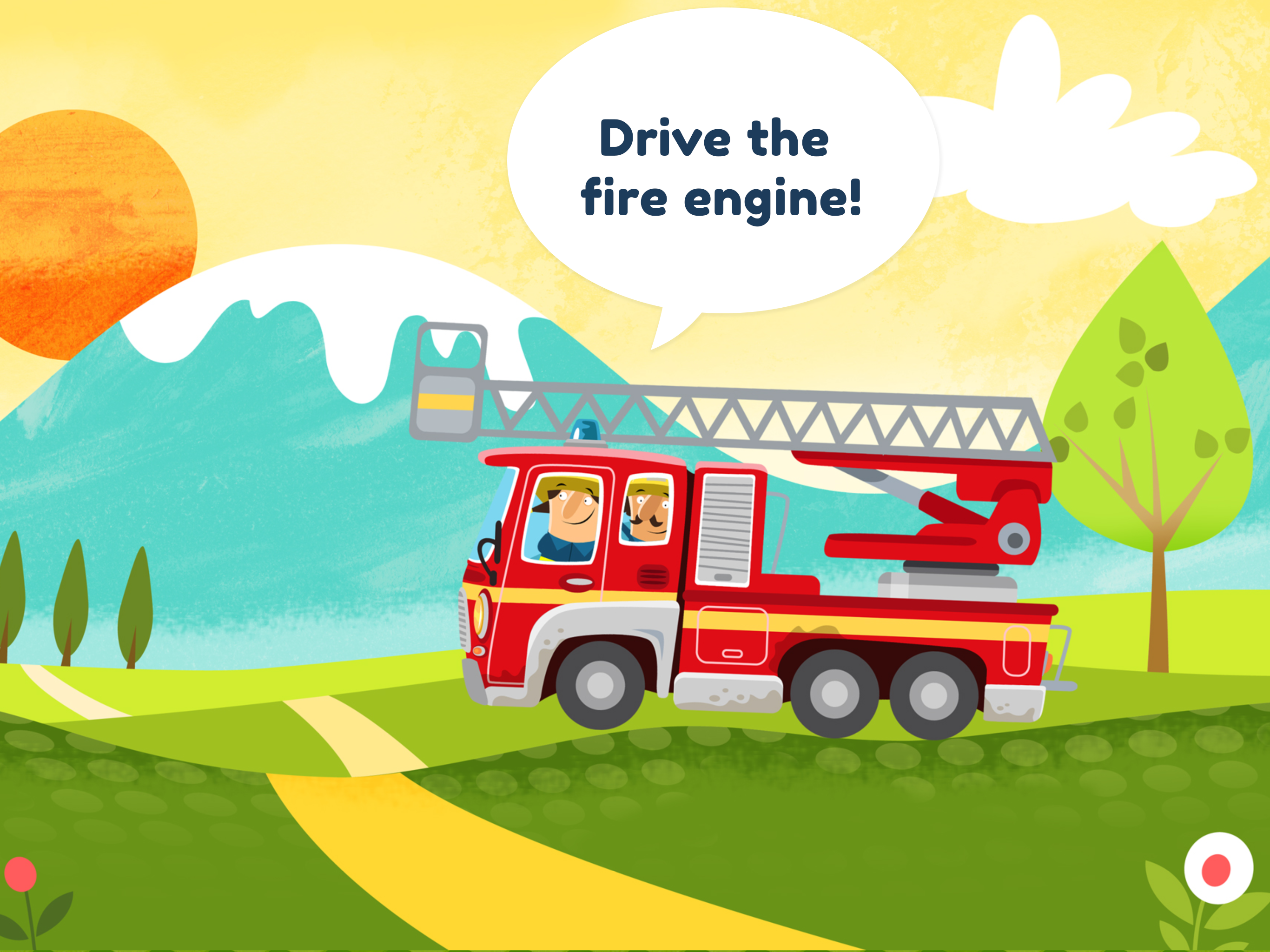 Little Fire Station Game Screenshot