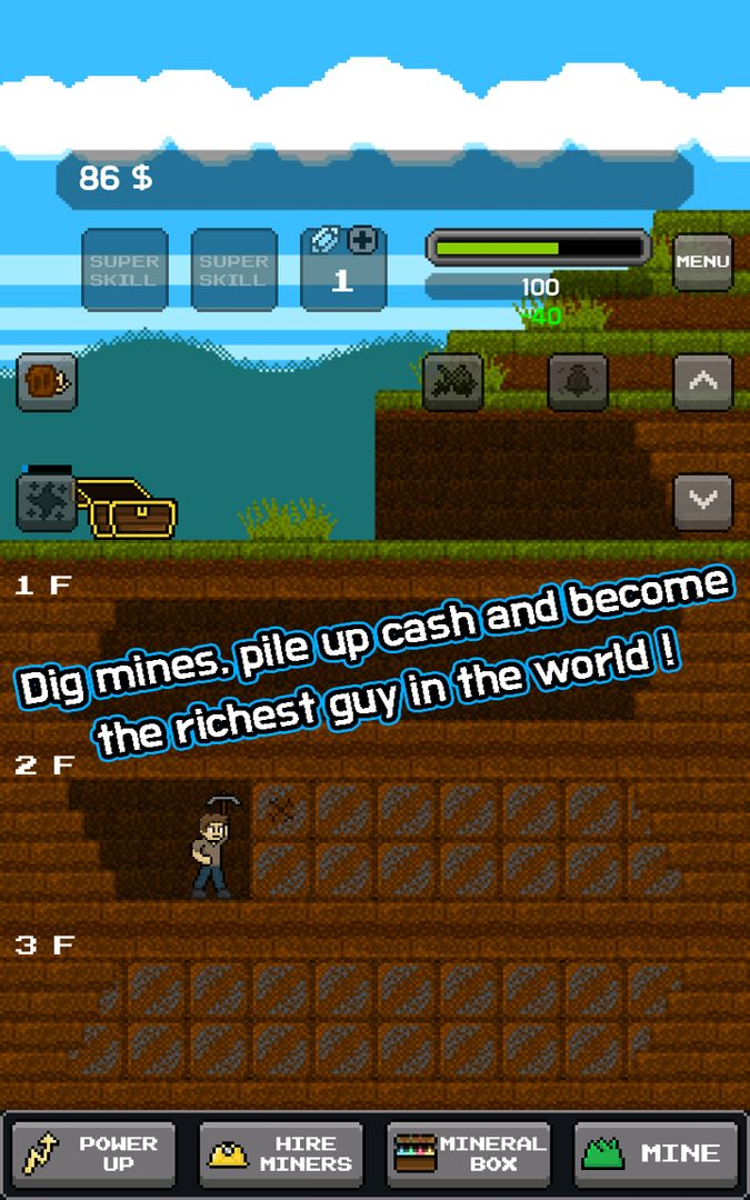 Super Miner : Grow Miner screenshot game