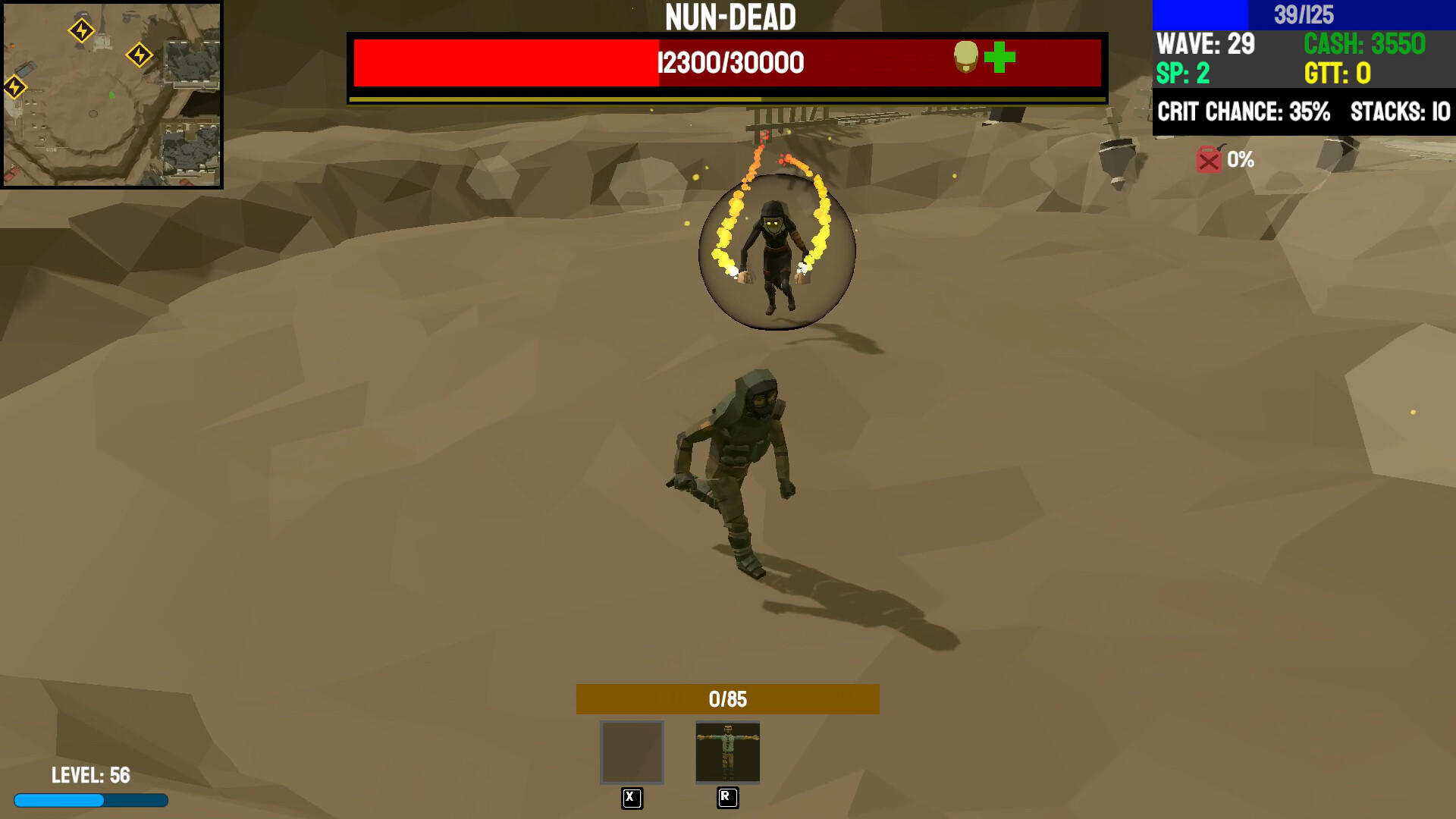 Zombie Slapper Game Screenshot