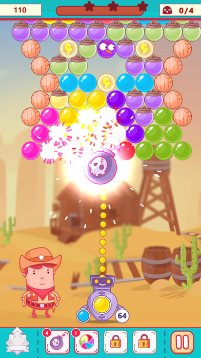 Dream Pop -Bubble Shooter Game Game Screenshot