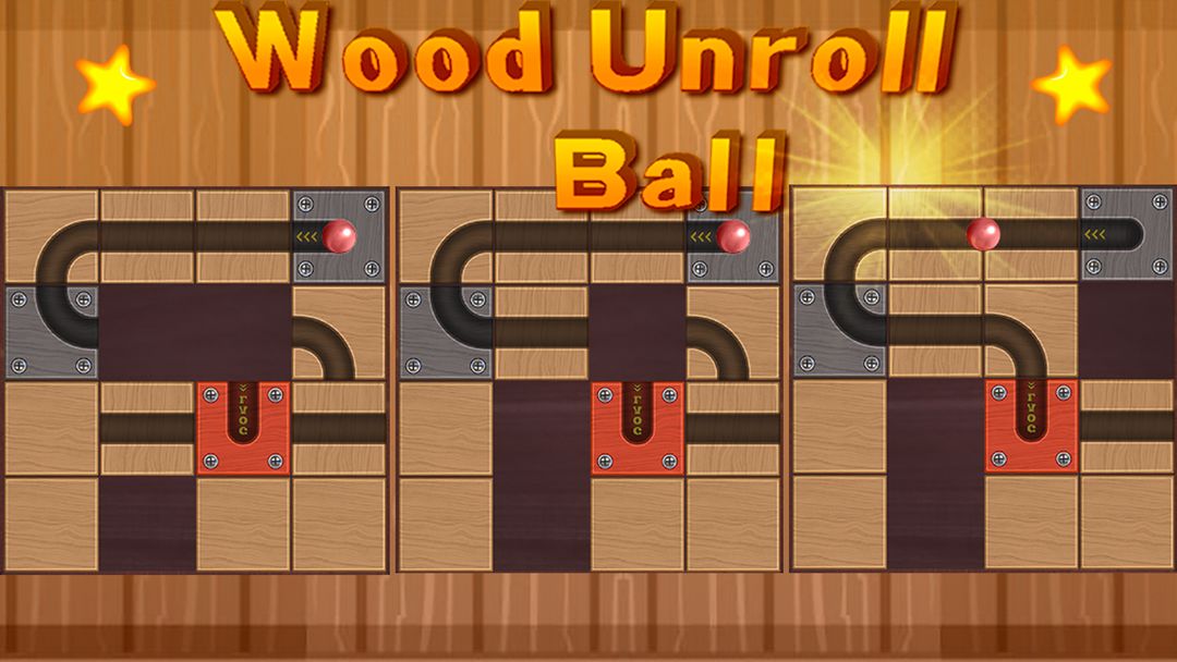Wood Unroll Ball