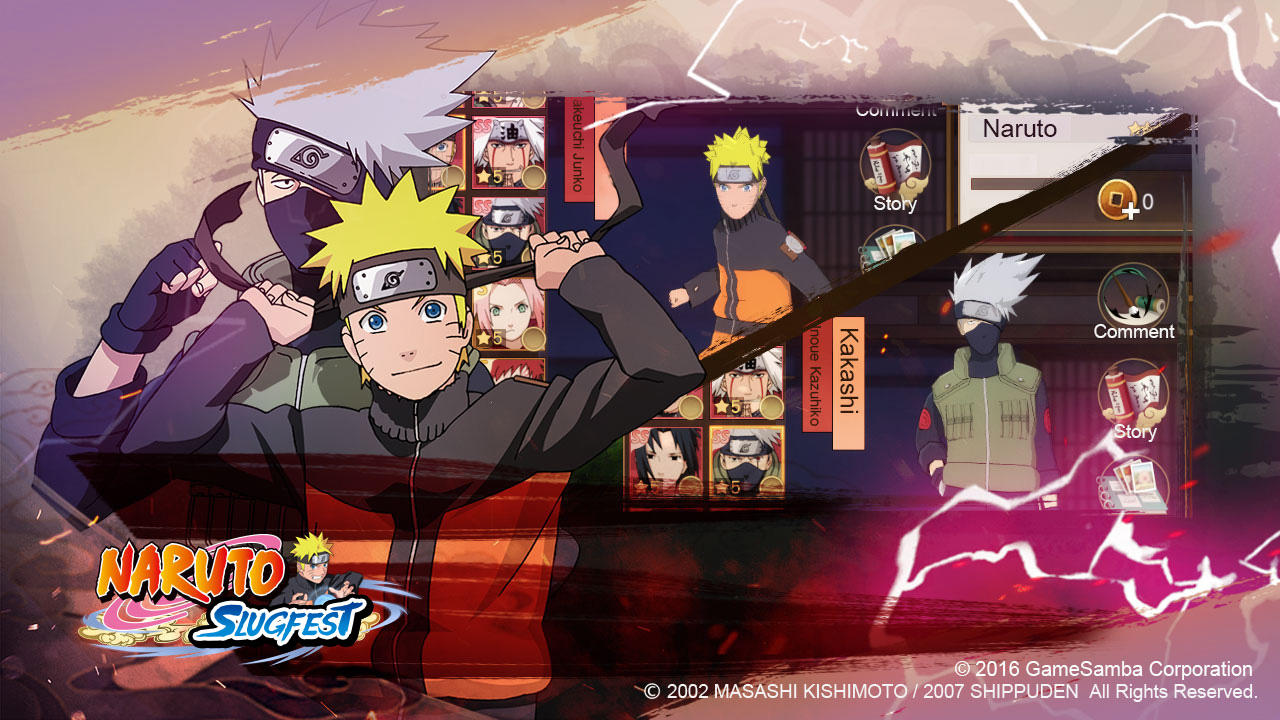 Naruto: Slugfest - TEST SERVER Game Screenshot