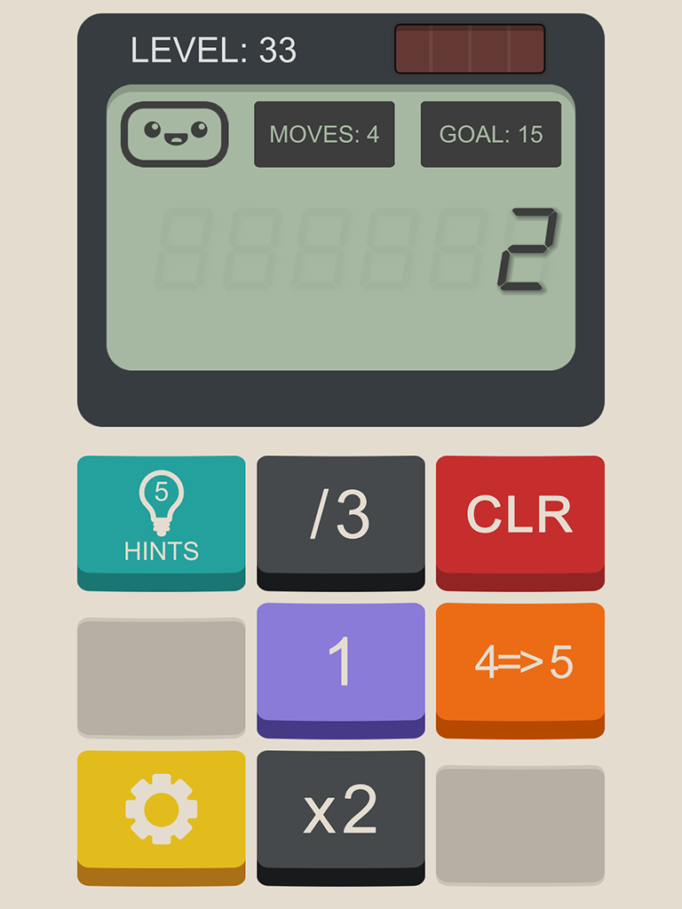 Cuplikan Layar Game Calculator: The Game
