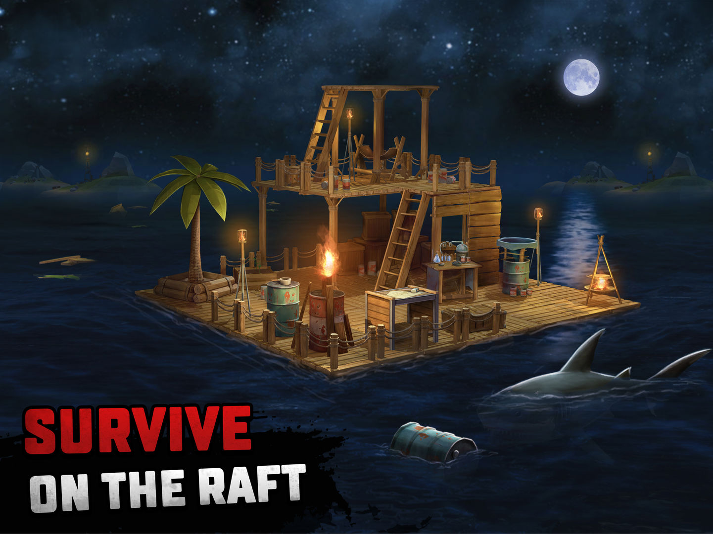 Screenshot of Raft Survival: Ocean Nomad - Simulator