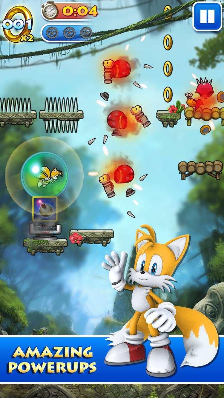 Sonic Jump Pro Game Screenshot