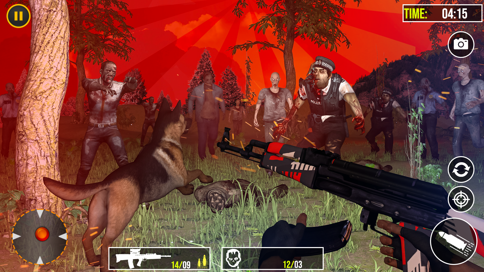 Screenshot of Zombie Fire Shooter Survival