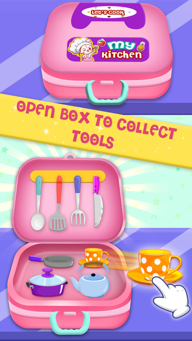 Toy Kitchen Set Food Cooking Game Screenshot