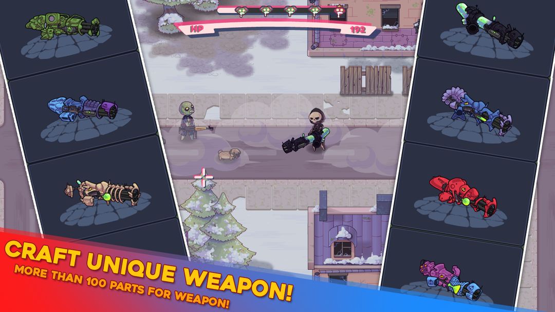 Pew Paw - Zombie shooter ภาพหน้าจอเกม