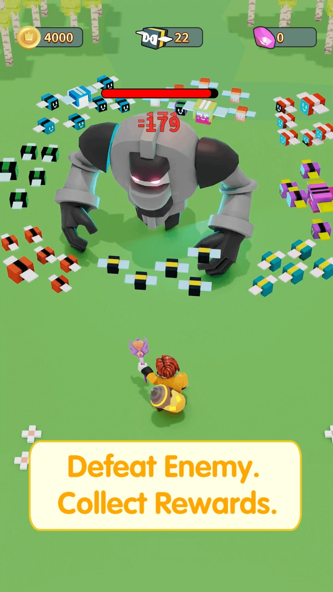Bee Battle Simulator Game Screenshot