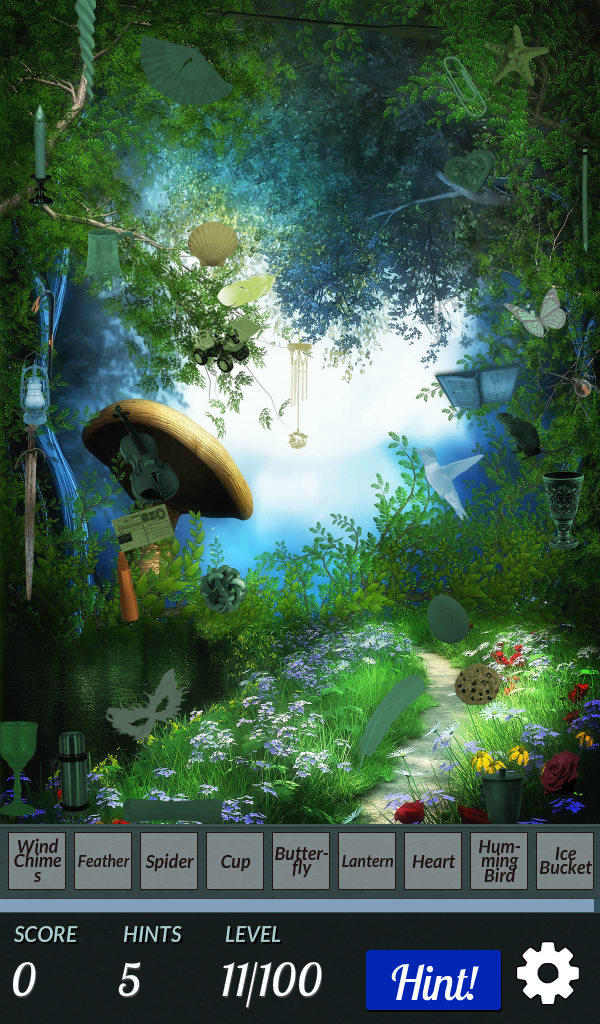 Hidden Object - Gift of Spring Game Screenshot