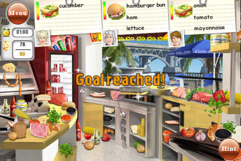 Cuplikan Layar Game Gourmania