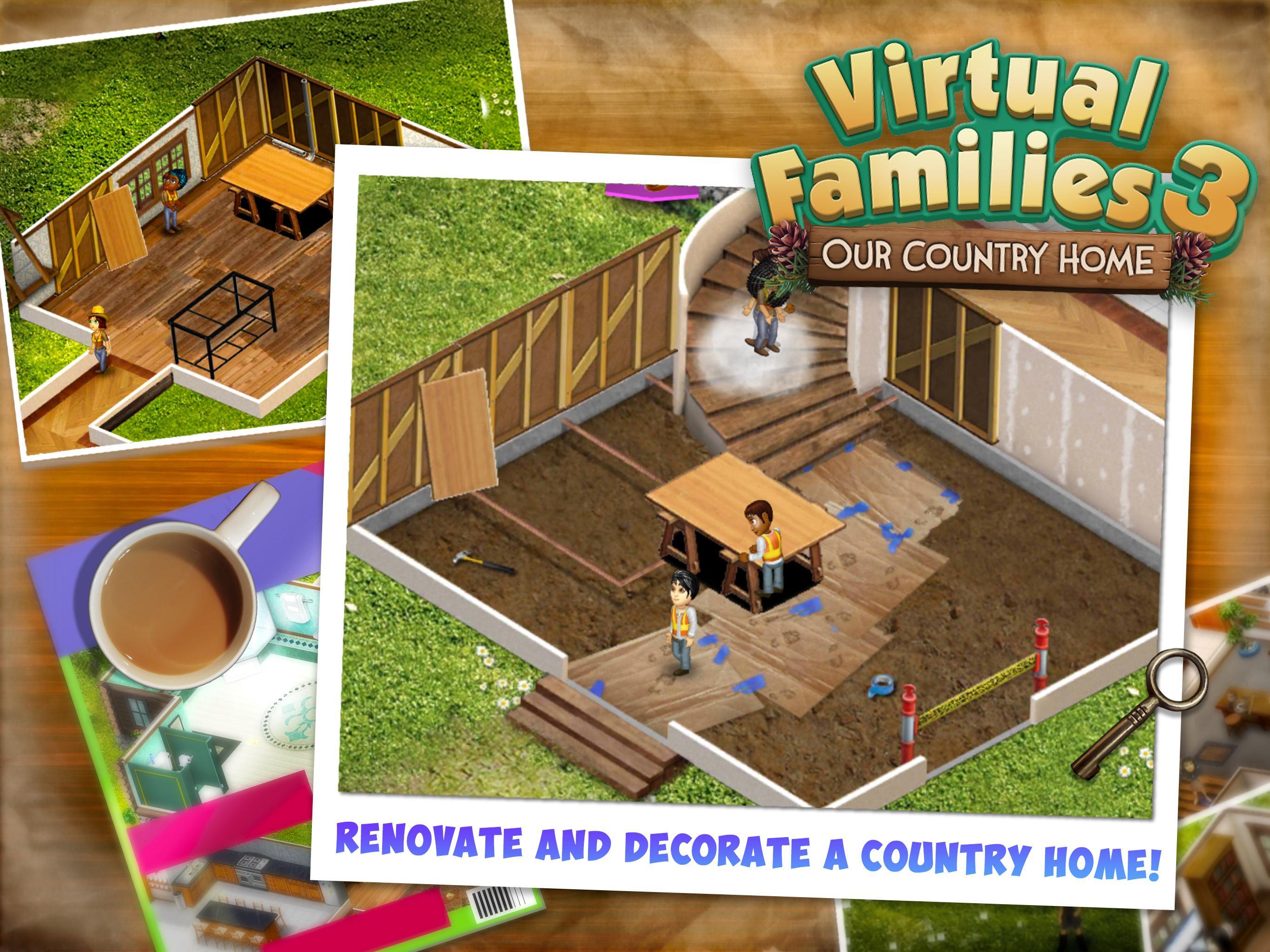Virtual Families 3 ゲームのスクリーンショット