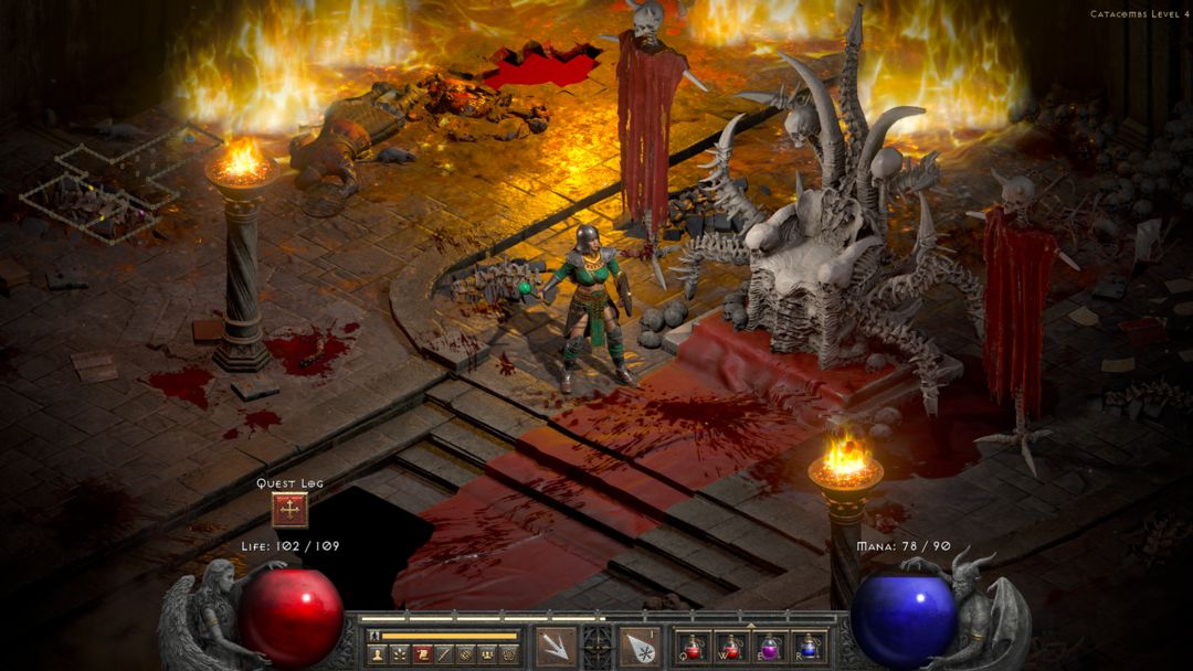 Screenshot of Diablo 2 (PS/PC)