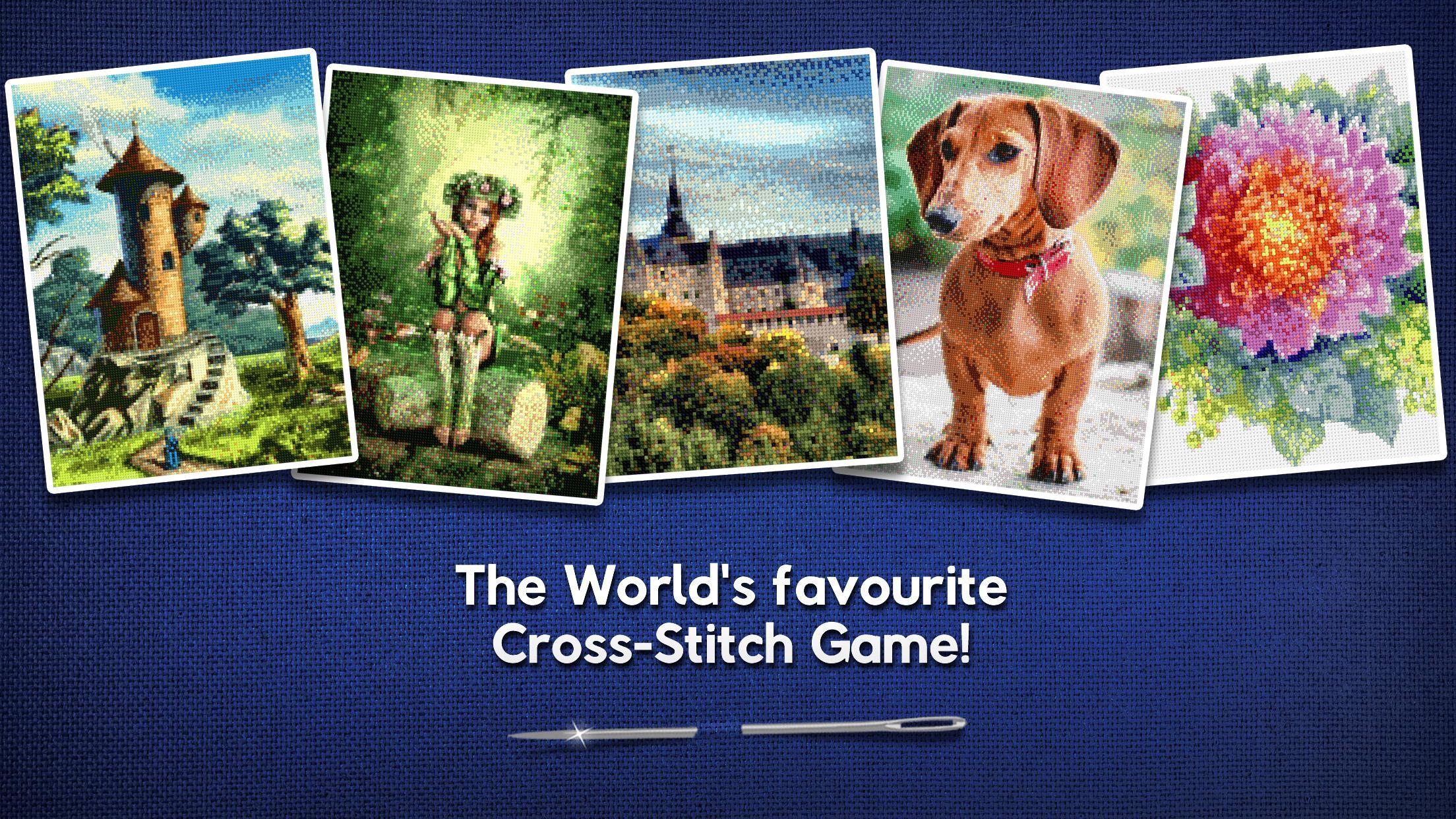 Screenshot of Cross-Stitch World