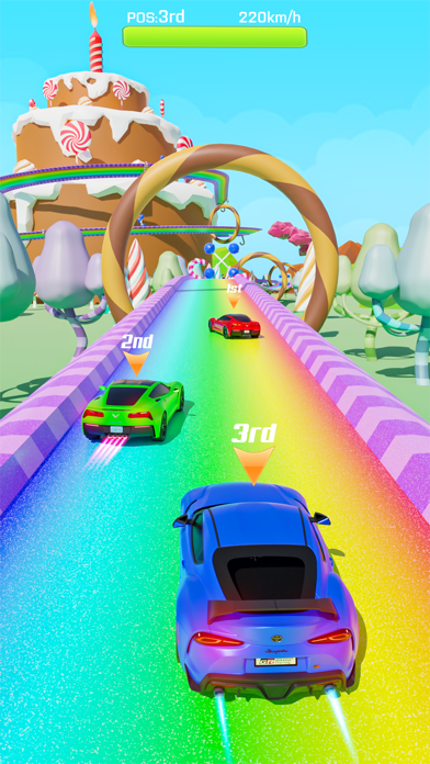 Car Crash Stunt Racing Master Game Screenshot