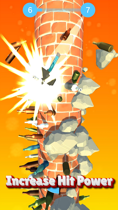 Cuplikan Layar Game Helix Stack- Crash Game