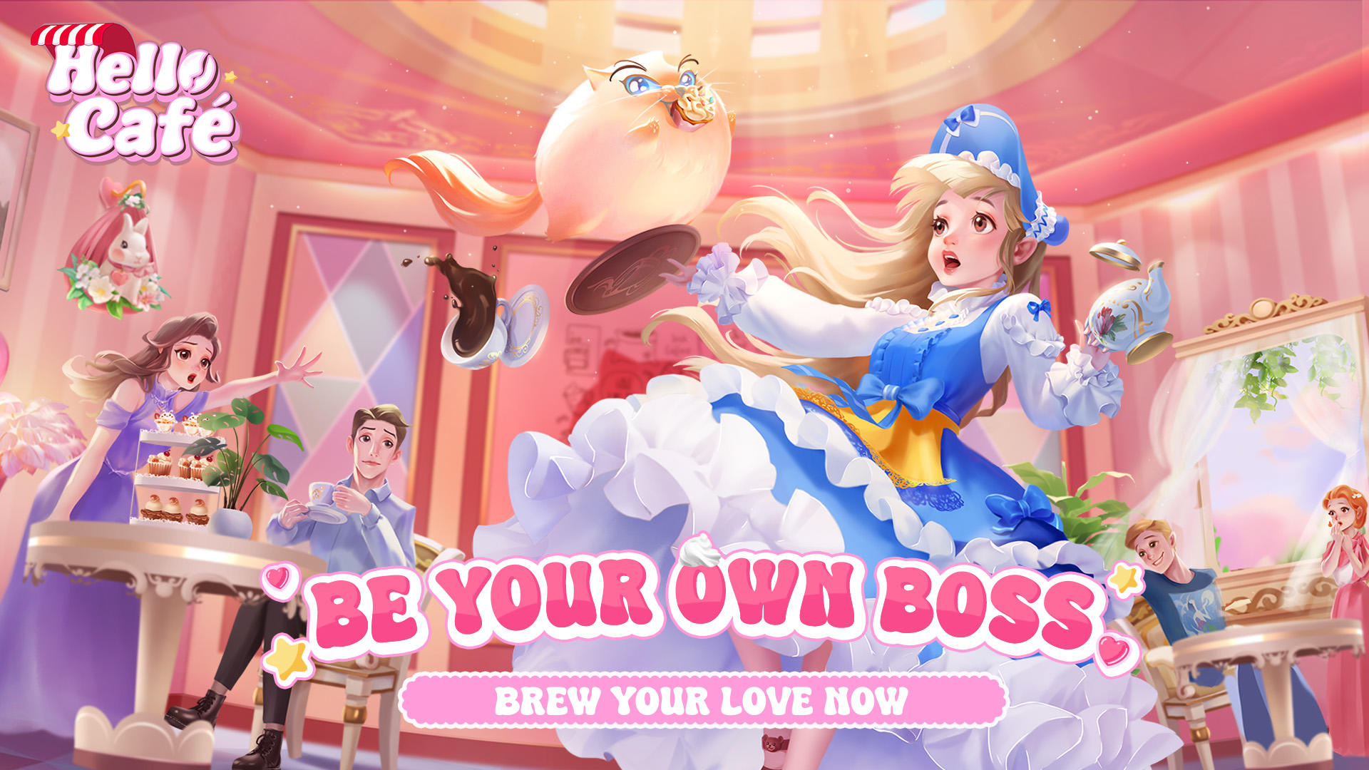 Hello Café Game Screenshot