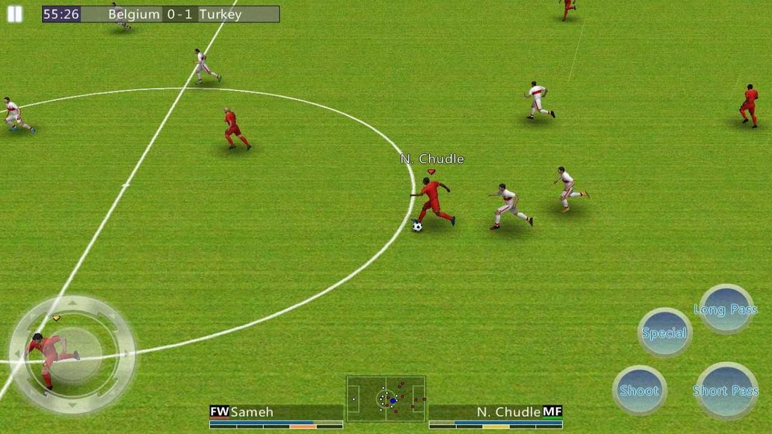 Screenshot of World Soccer League