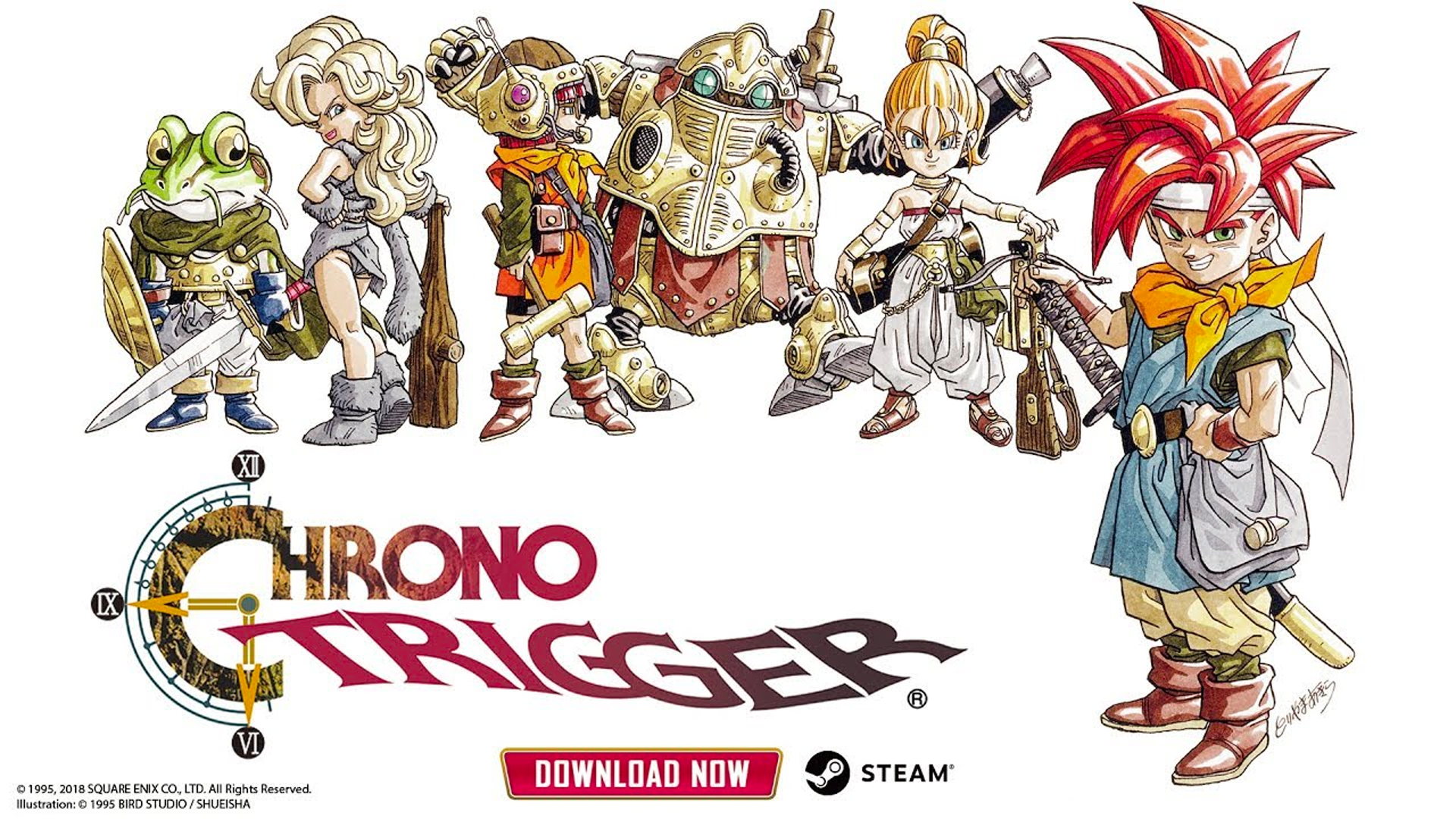 Banner of Chrono Trigger (Android, DS, PC iOS, PS1, SNES) 
