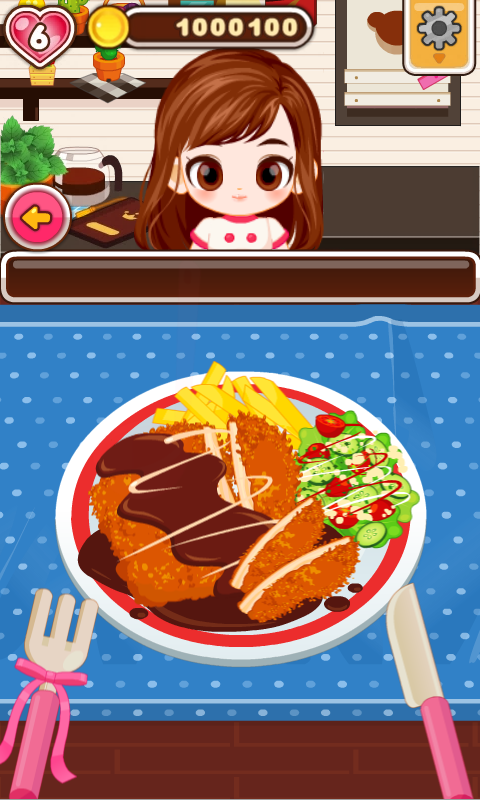 Chef Judy: Cutlet Maker Game Screenshot