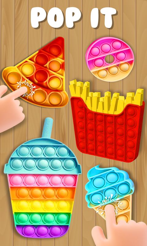 Screenshot of Fidget Toys 3D Pop it games