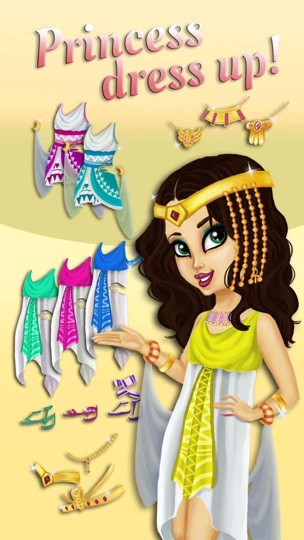 Sweet Egyptian Princess screenshot game