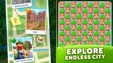 Bloom City Match Game Screenshot
