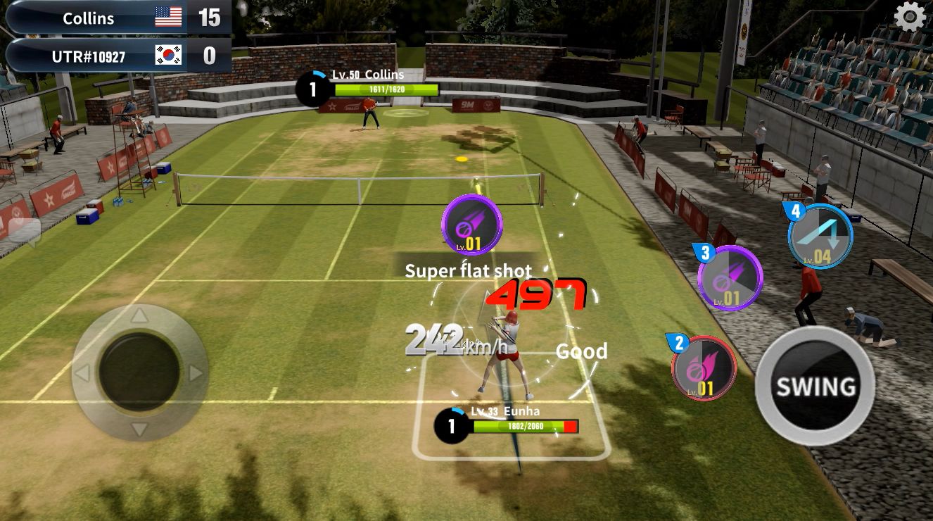 Screenshot of Ultimate Tennis : Revolution