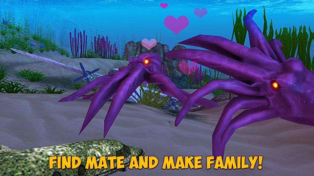 Octopus Simulator: Sea Monster遊戲截圖