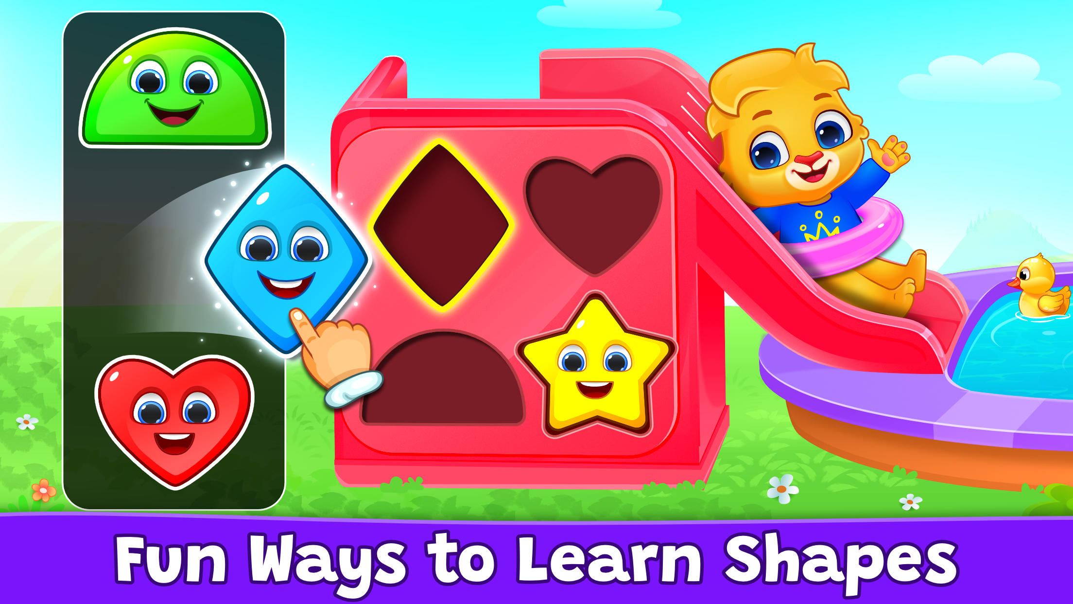 Colors & Shapes: Coloring game Game Screenshot