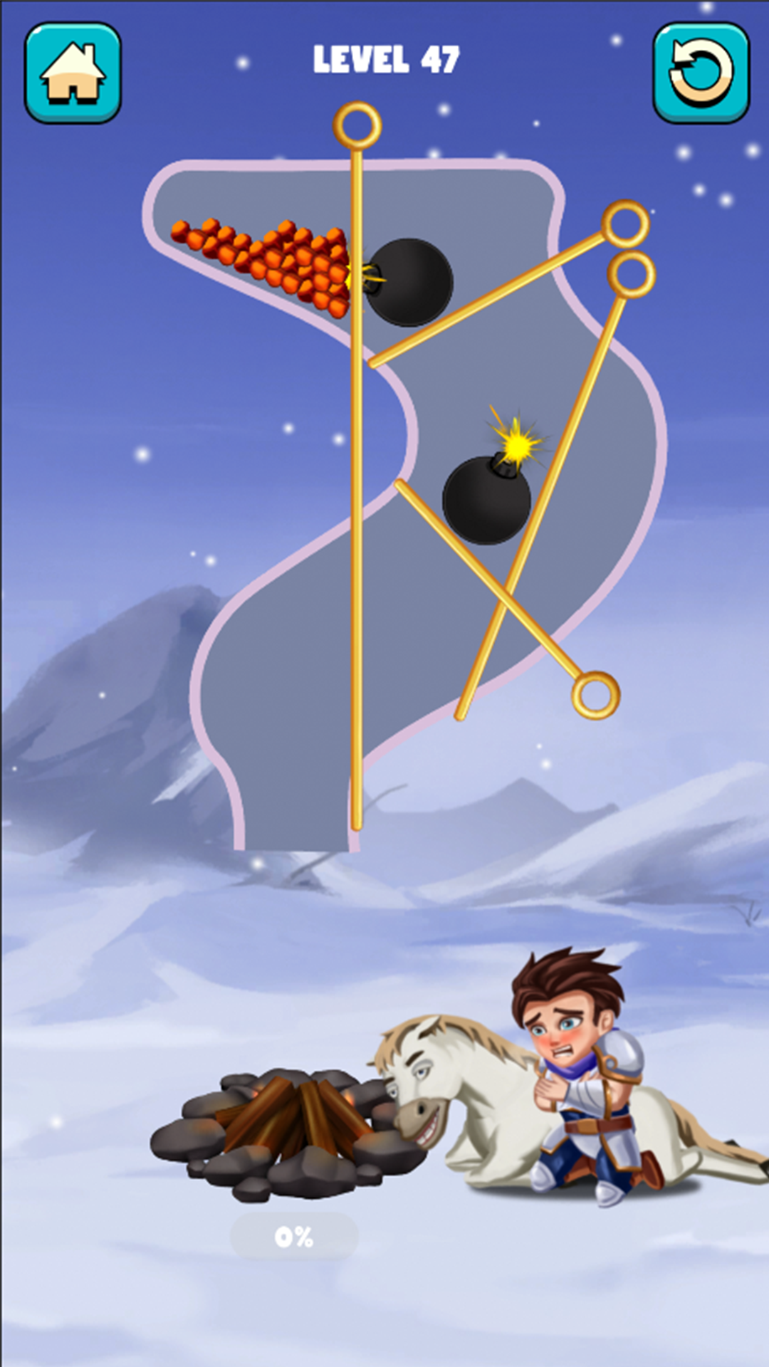 Hero Pin: Adventure Story Game Screenshot