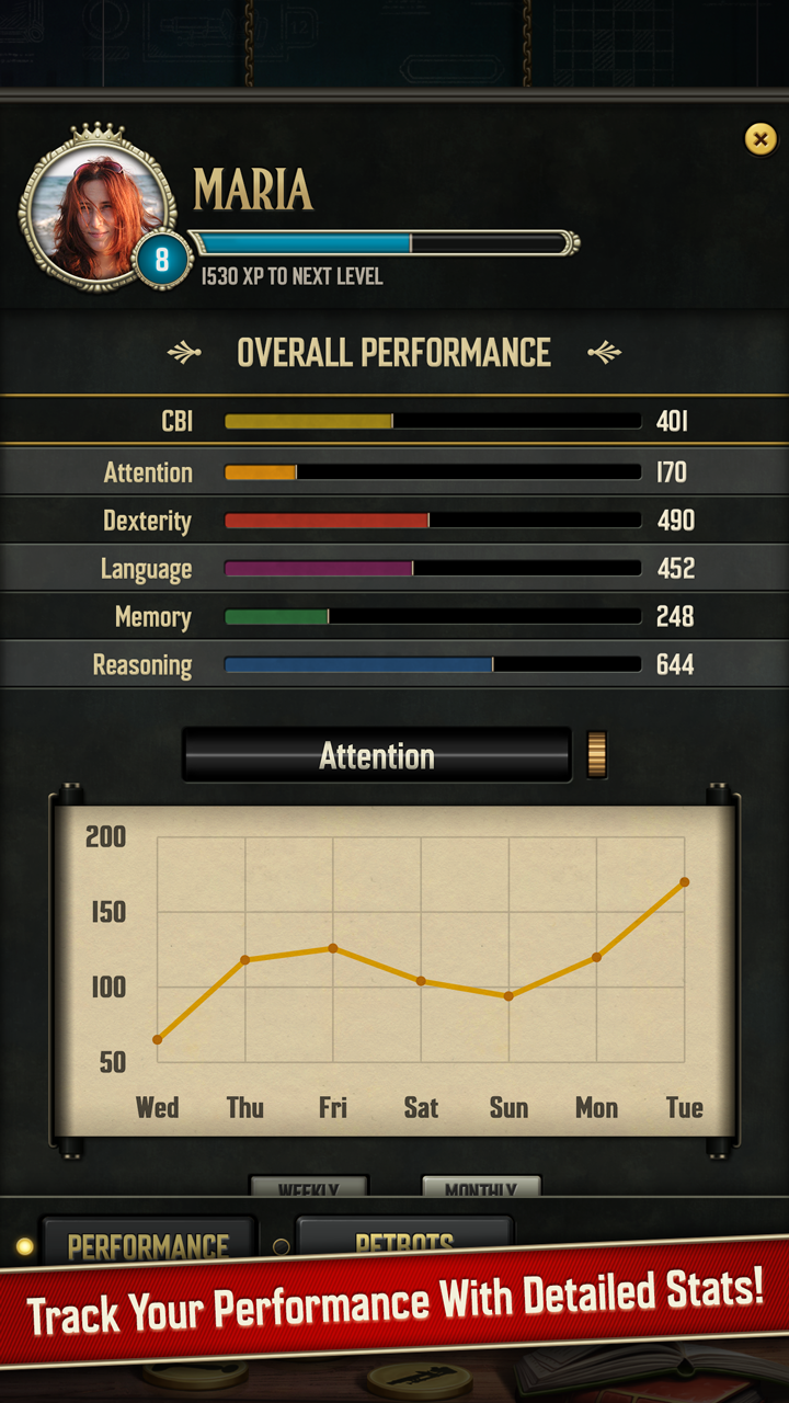 Clockwork Brain Training - Mem Game Screenshot