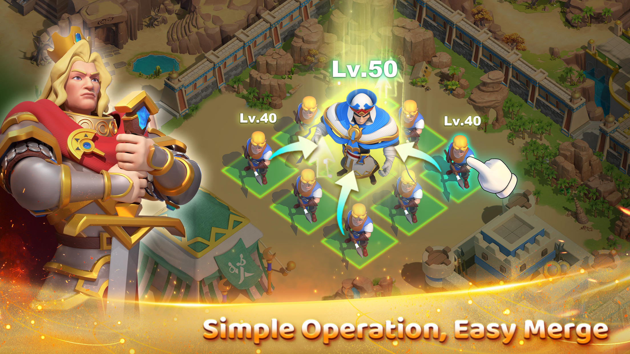 Merge Kingdoms Game Screenshot