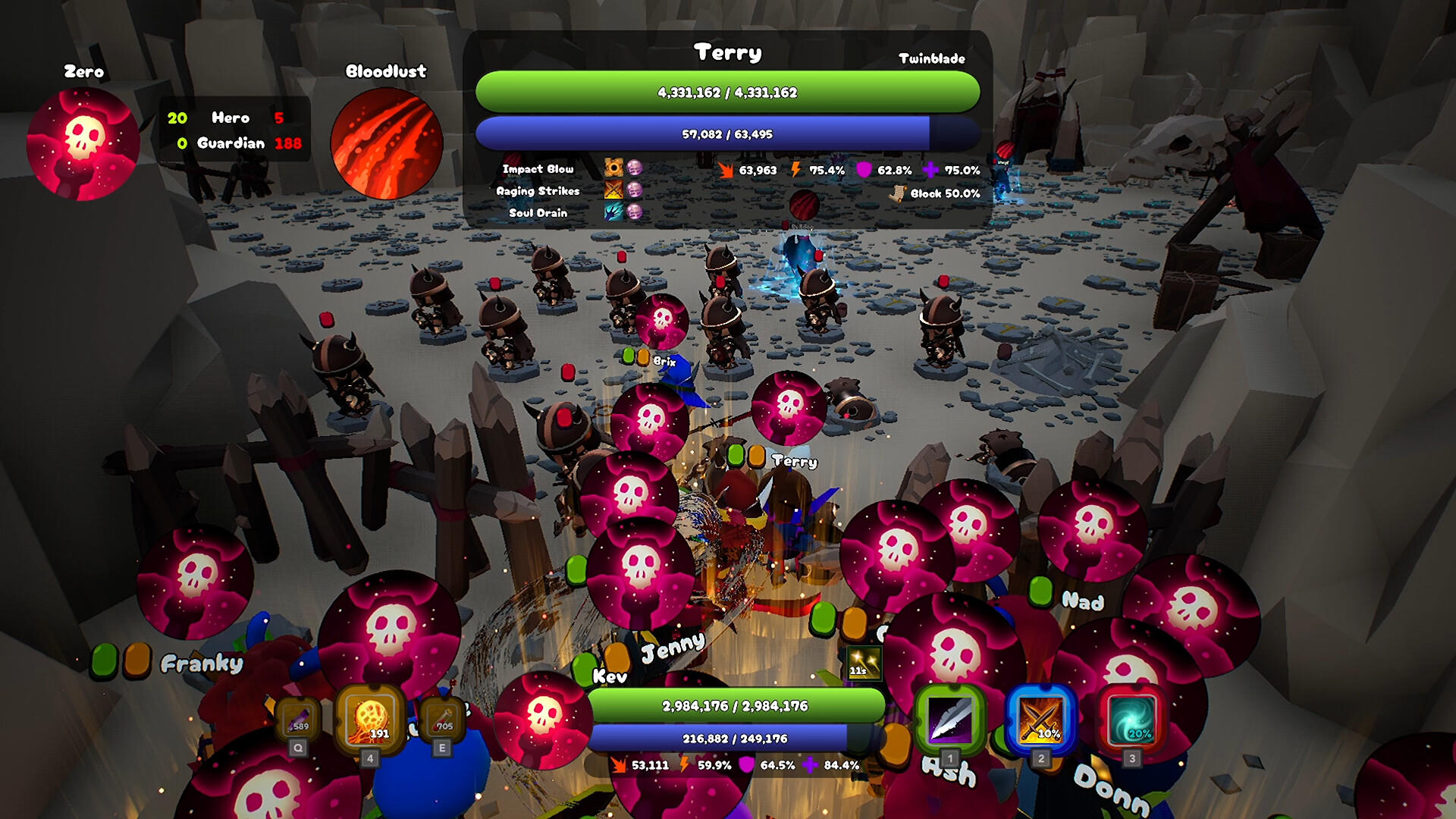 Hmph! Hmph! Yowai Game Screenshot